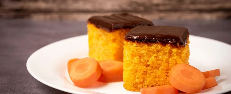 Bolo de Cenoura na Airfryer