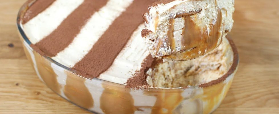 Pavê de Doce de Leite Maravilhoso em Apenas 30 Minutos 